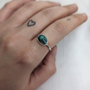 Green Turquoise Ring