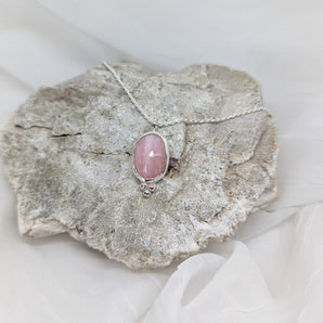 Pink Opal Necklace