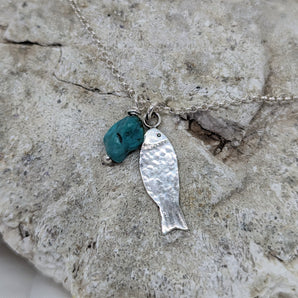 Fishy Turquoise Necklace