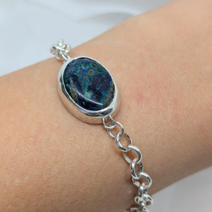 azurite bracelet