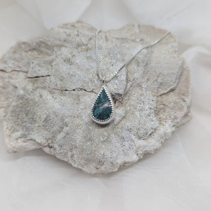 teardrop turquoise necklace