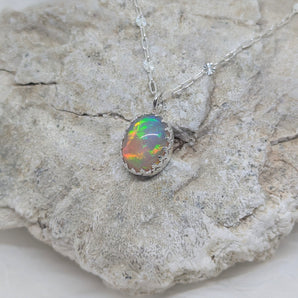 dark Ethiopian opal