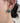 Big turquoise silver studs earrings