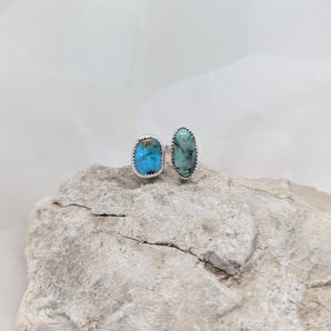 Open turquoise ring