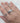 Dome ring with stones