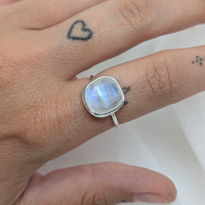 Moonstone ring