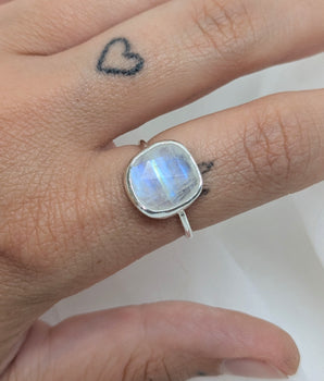 Moonstone ring