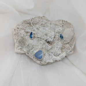 Australian opals necklace