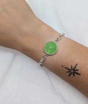 Chalcedony bracelet