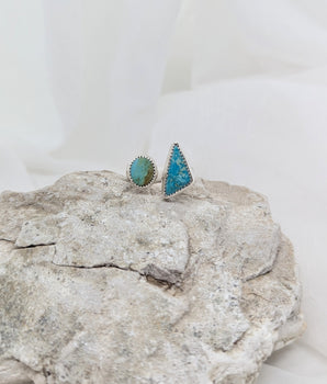 Open turquoise ring
