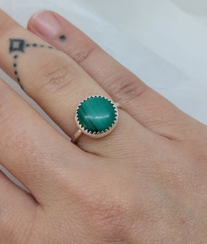 Malachite ring