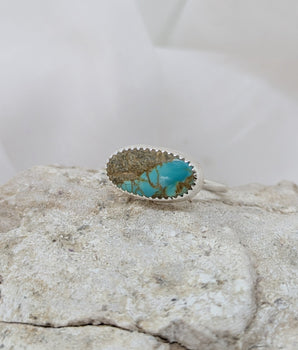 Small turquoise ring
