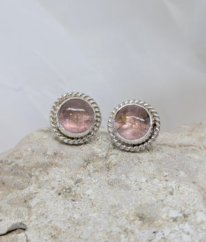 Vintage tourmaline studs