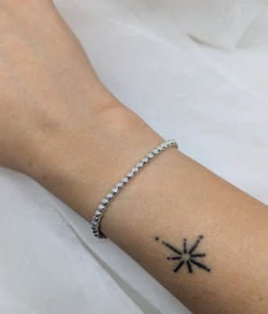 Mirror ball bracelet