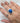 Saddle ring blue