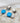 Blue horizon earrings