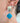 Blue horizon earrings