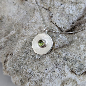 Petite Peridot Necklace